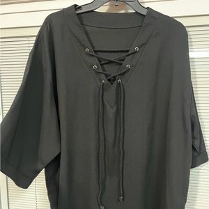Black sexy men’s dress shirt!